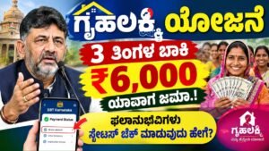 Gruhalakshmi Yojane Amount