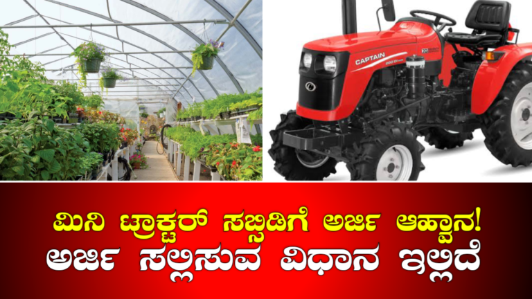 Mini Tractor Subsidy