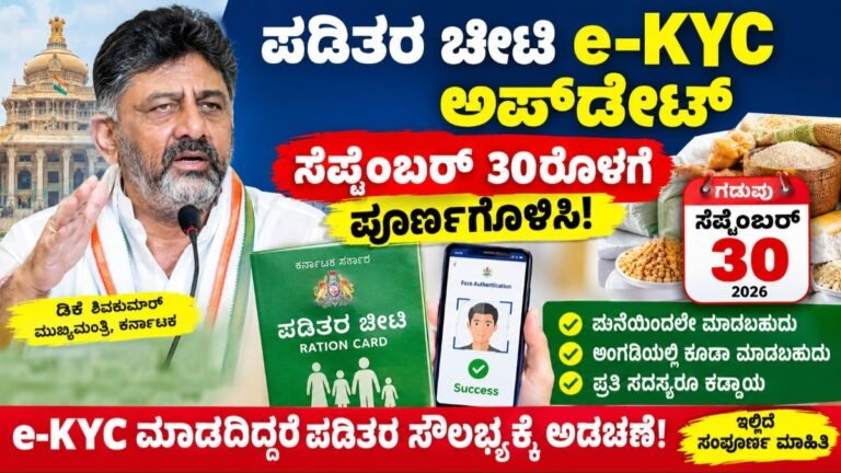 Ration Card e-KYC Update