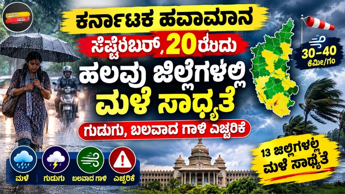Karnataka Rain Alert